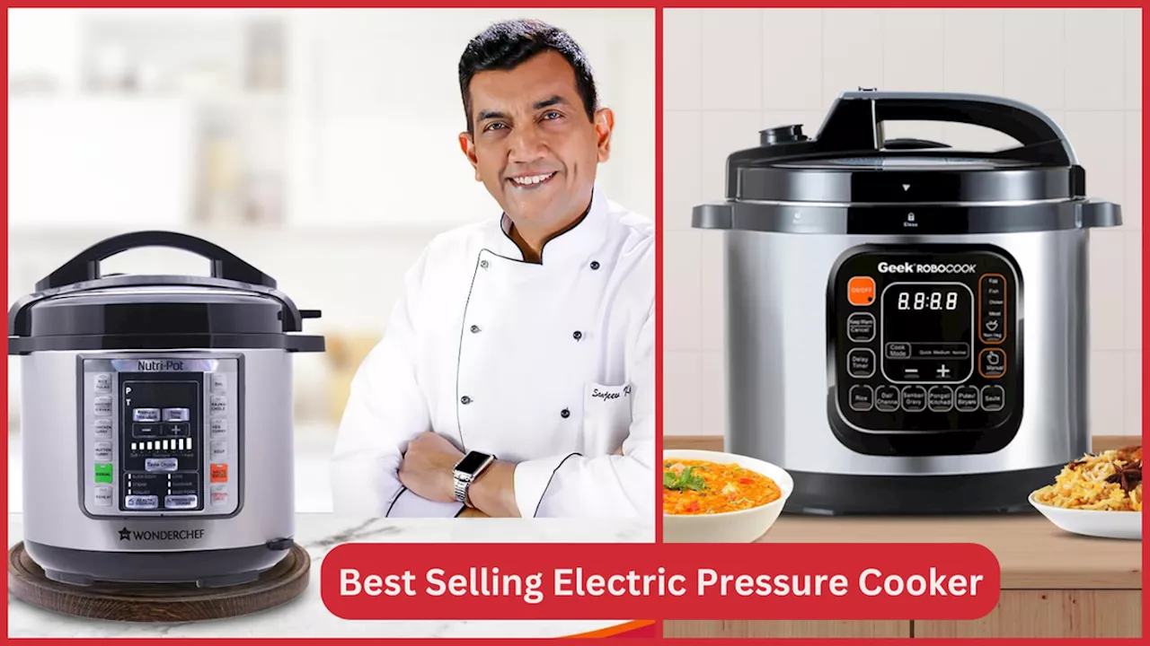 Best Selling Electric Pressure Cooker में झटपट तैयार करें स्वादिष्ट भोजन, मजबूती के साथ मिल रहा स्मार्ट कुकिंग प्रोग्राम