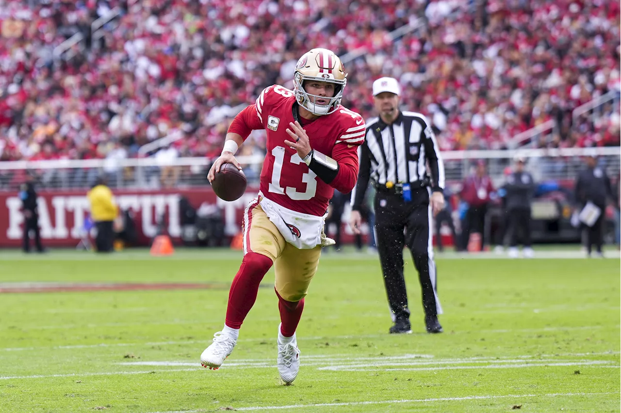 49ers' Brock Purdy Unlikely to Play Sunday