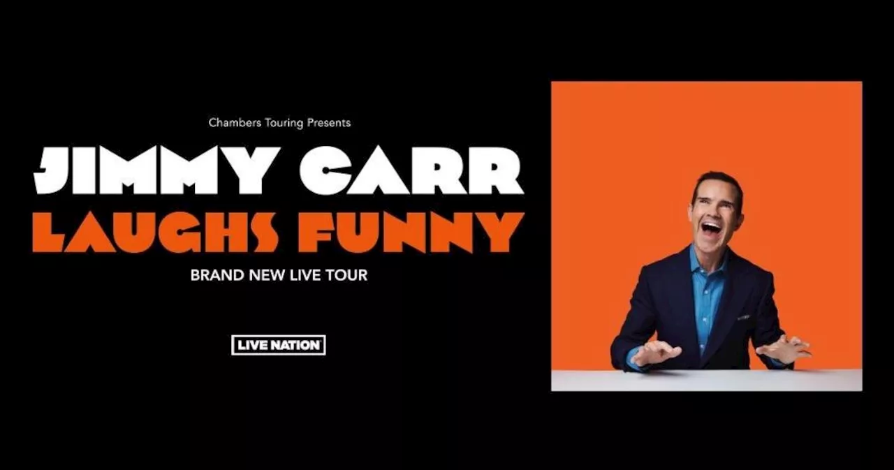 Jimmy Carr tour 2025: Where to but tickets to the comedian’s N.J., NYC shows