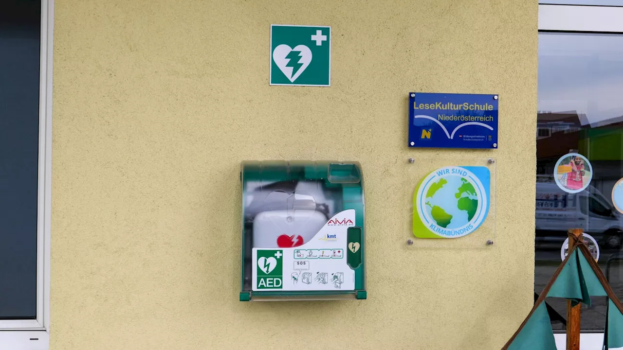 Enzersdorf bekämpft Herzflimmern mit 24 Defibrillatoren