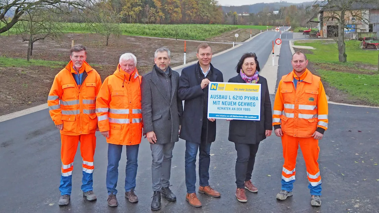 Straßenausbau in Kematen/Ybbs ist abgeschlossen