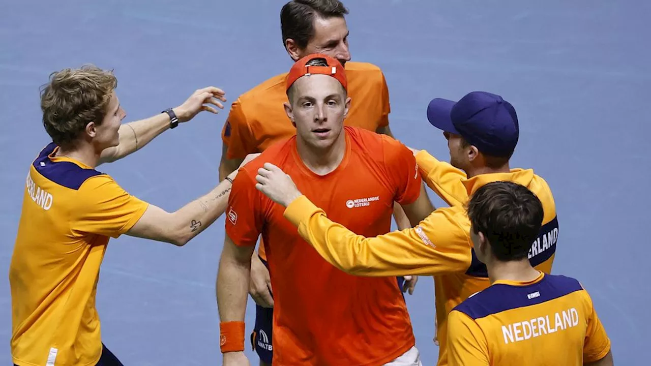 Nederland voor het eerst in historie in Davis Cup-finale na zege op Duitsland