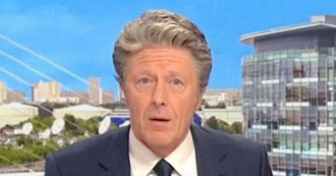 BBC Breakfast's Charlie Stayt admits 'it's a first' as co-star gets distracted