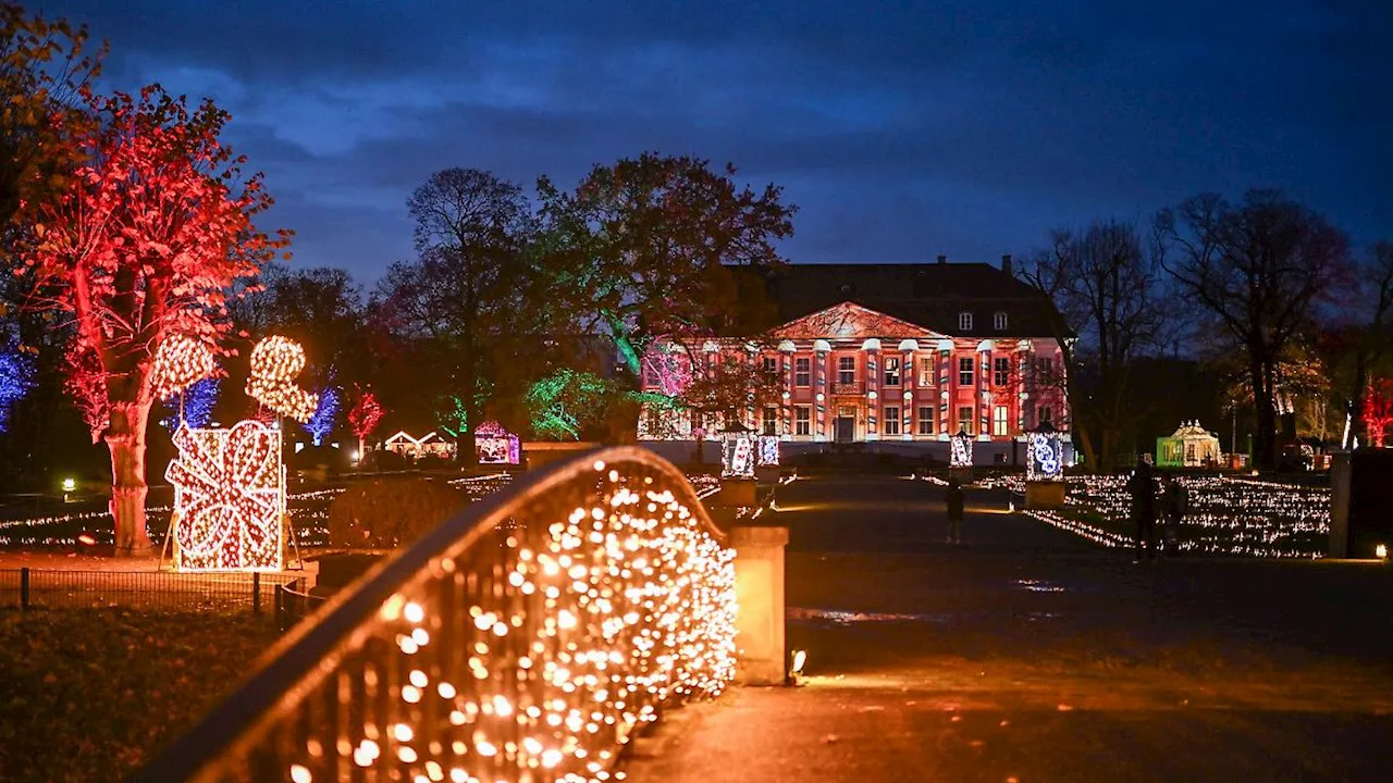 Berlin & Brandenburg: 'Weihnachten im Tierpark' eröffnet - Lichtzauber und Eisbahn