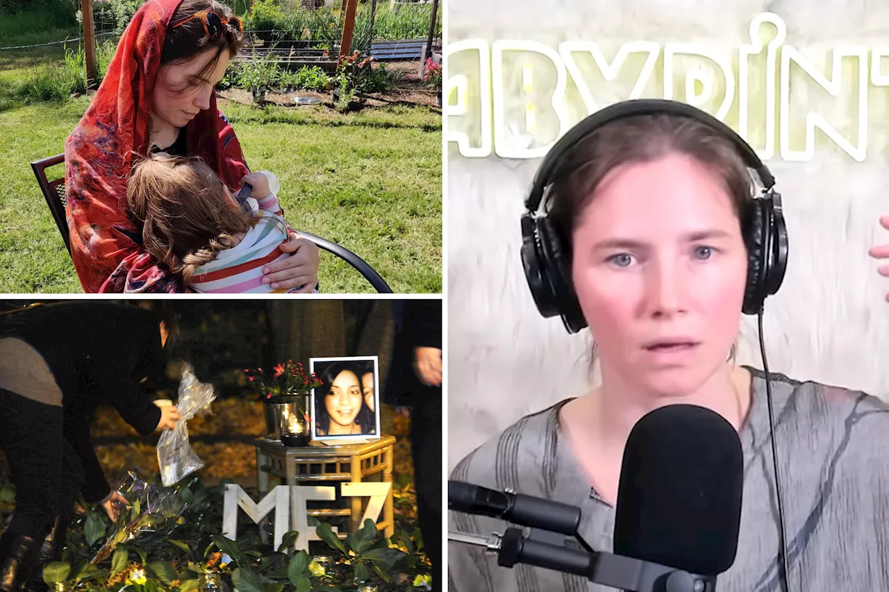 Amanda Knox reveals her daughter is 'asking questions' about 'mama going to Italy'