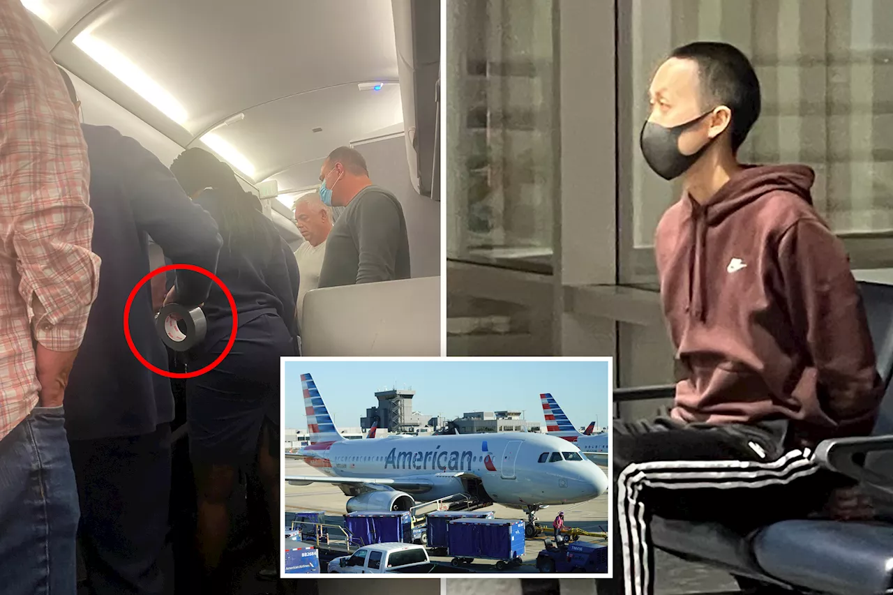 Man who broke nose of American Airlines attendant sues NYC vendor for 'giving him previous brain injury'