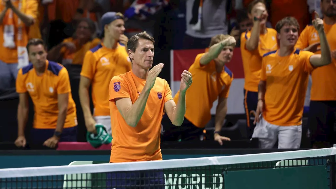 Nederlandse tennissers bereiken voor het eerst finale Davis Cup