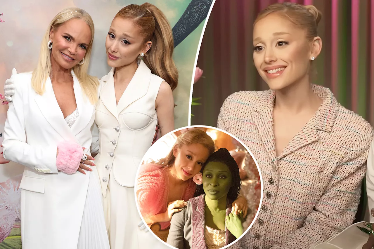 'Wicked' stars Ariana Grande and Kristin Chenoweth agree Glinda is 'a little in the closet'