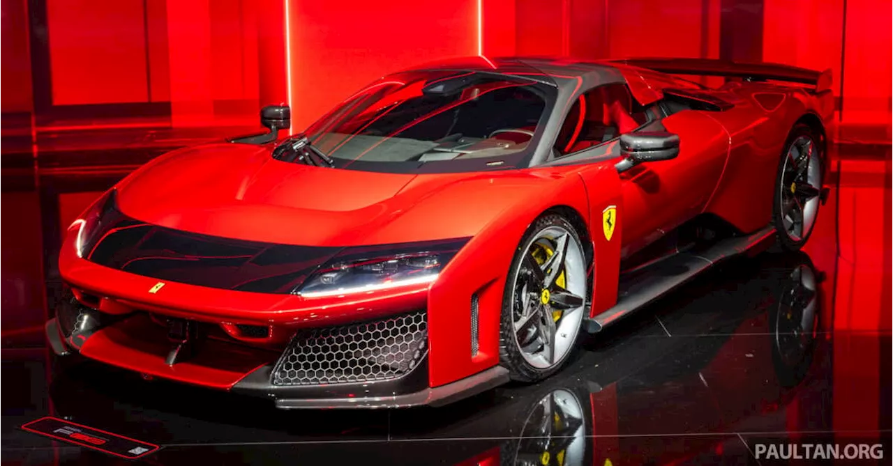 Ferrari F80 makes ASEAN debut at Universo Ferrari Bangkok – 1200 PS hypercar on display till Nov 25