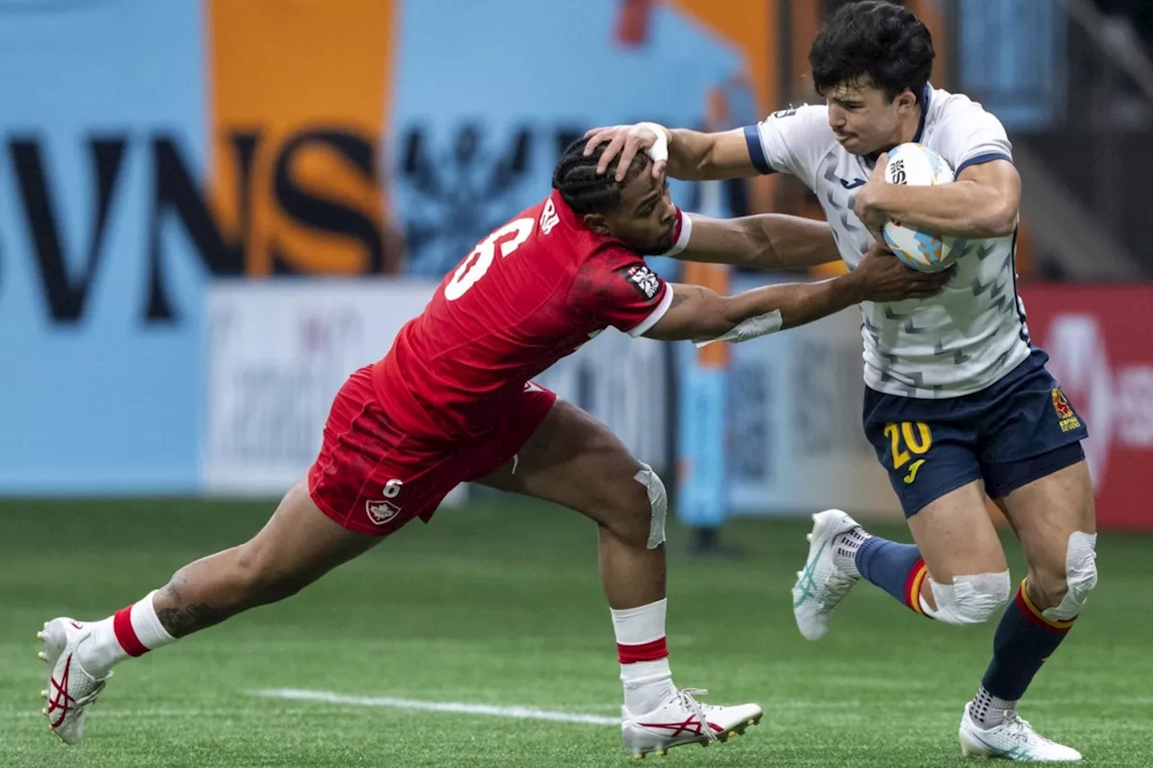 Canadian men start climb back up rugby sevens ladder with win over Guyana