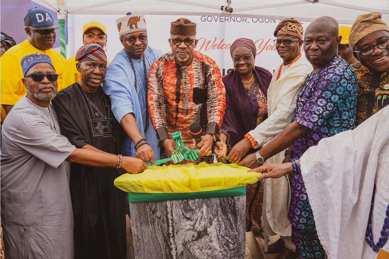 Governor Abiodun commissions Ojodu Abiodun-Denro-Ishasi-Akute Road