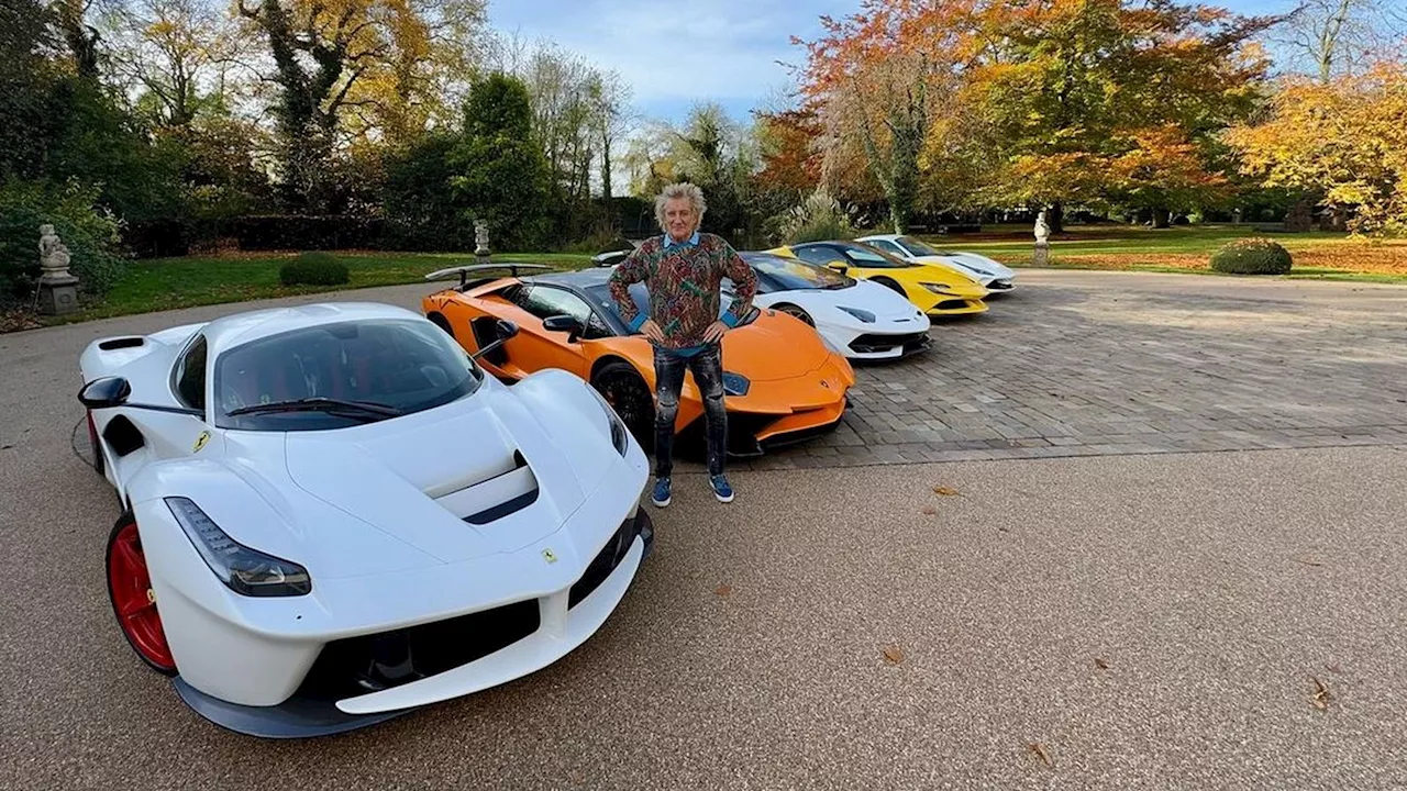 Deswegen muss Rod Stewart seine vielen Sportwagen verkaufen