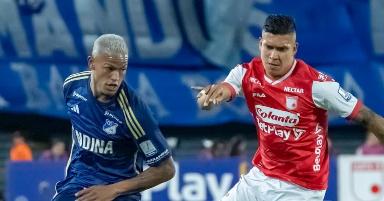 Dimayor finalmente hizo oficial la reprogramación de Santa Fe vs Millonarios, ¿Para cuándo quedó?