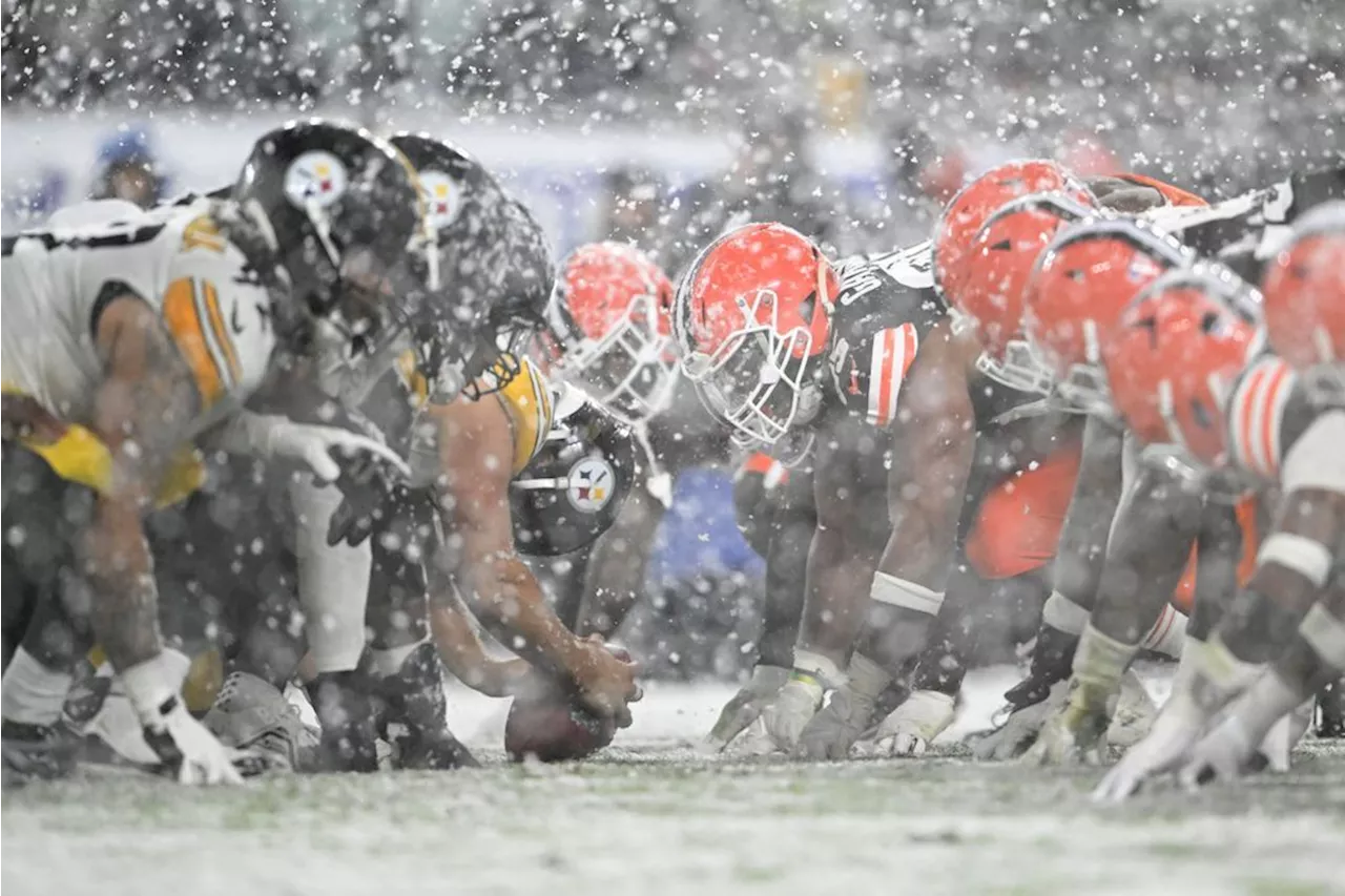 NFL: Beef zwischen den Pittsburgh Steelers und Cleveland Browns nach Schneeschlacht