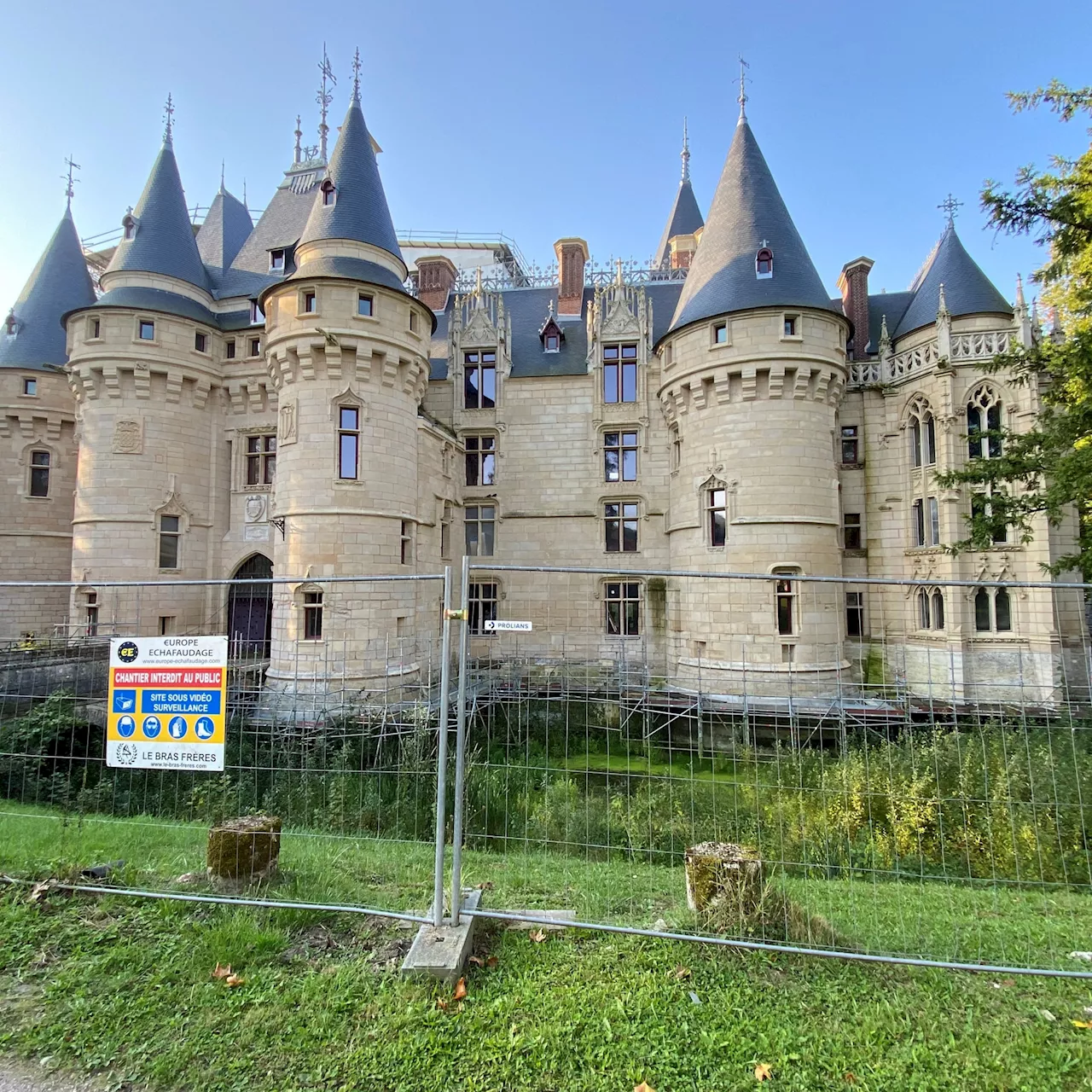 Patrimoine : pourquoi la rénovation du château de Vigny est un défi colossal