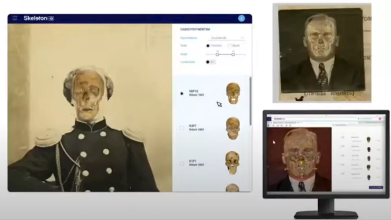 Cuando la IA ayuda a identificar cadáveres con una foto de la persona y la comparación con su cráneo