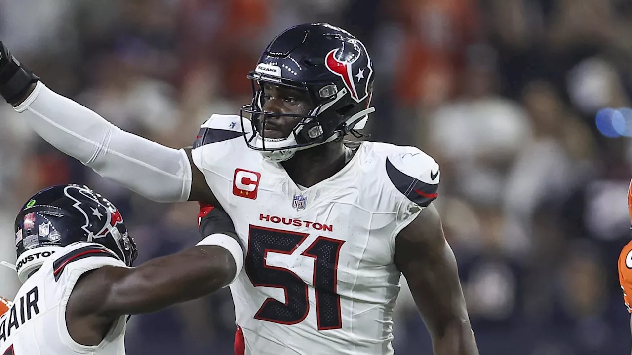 Will Anderson Jr.'s Official Game Status for Texans-Titans