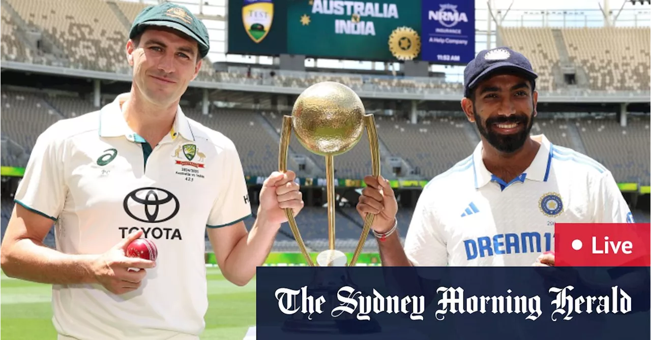 Live Test cricket updates: Australia v India in Perth