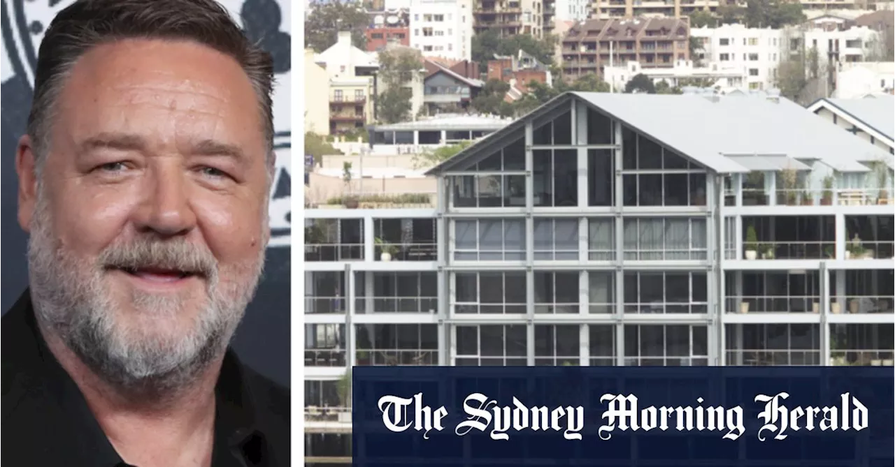 Russell Crowe’s harbourfront apartment quietly on offer for $42m to $50m