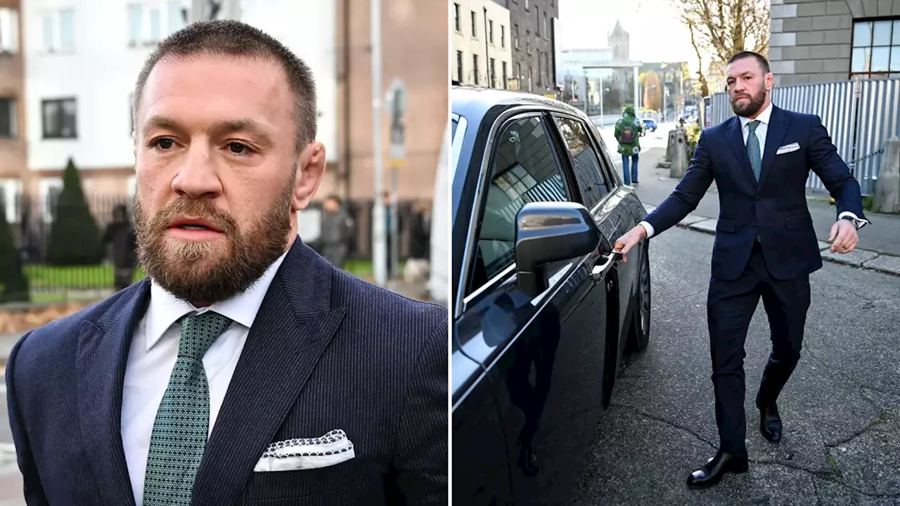 Jury in civil court finds UFC fighter Conor McGregor sexually assaulted woman in hotel in Dublin