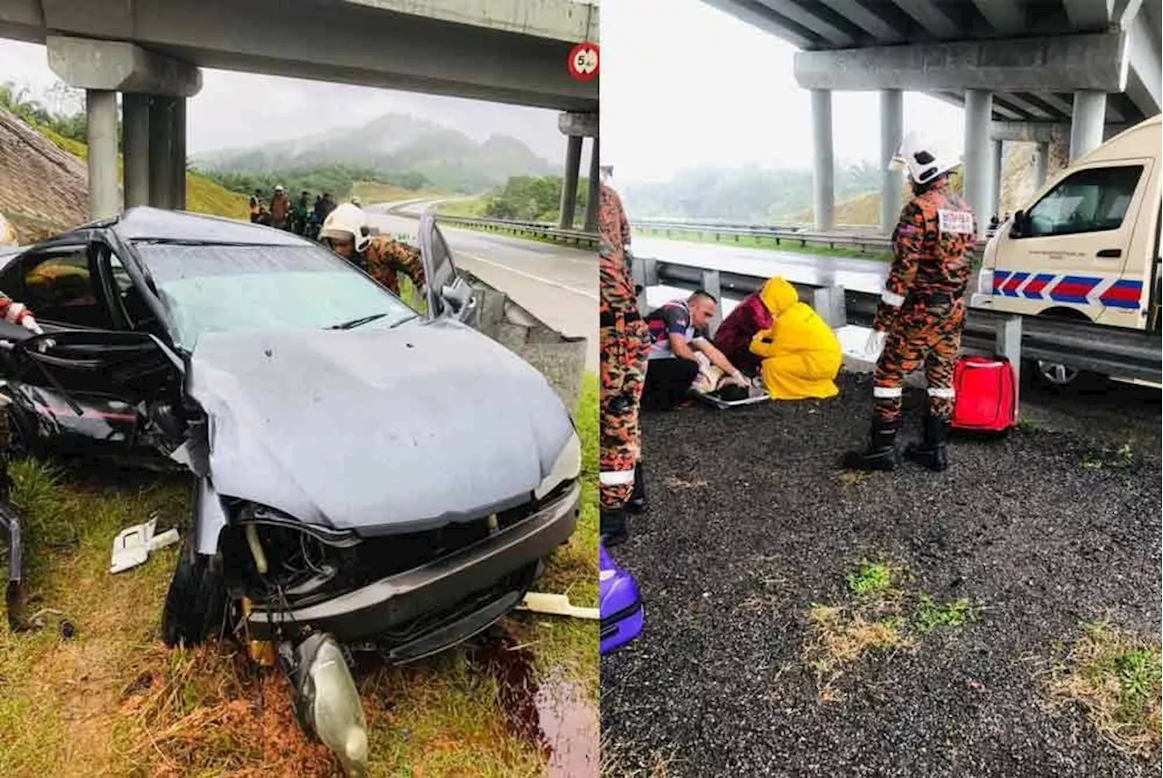 Mother dies, two children hurt in East Coast Highway accident