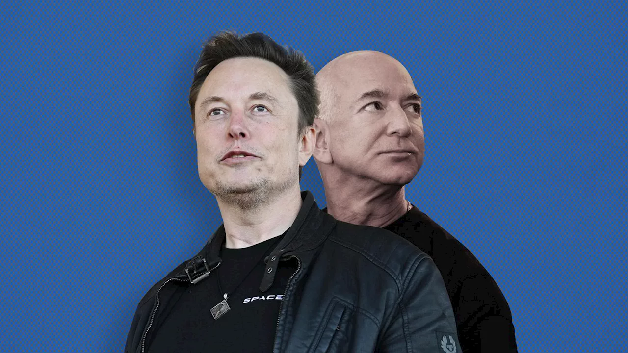 Elon Musk zieht auf X über Jeff Bezos her – der antwortet kühl