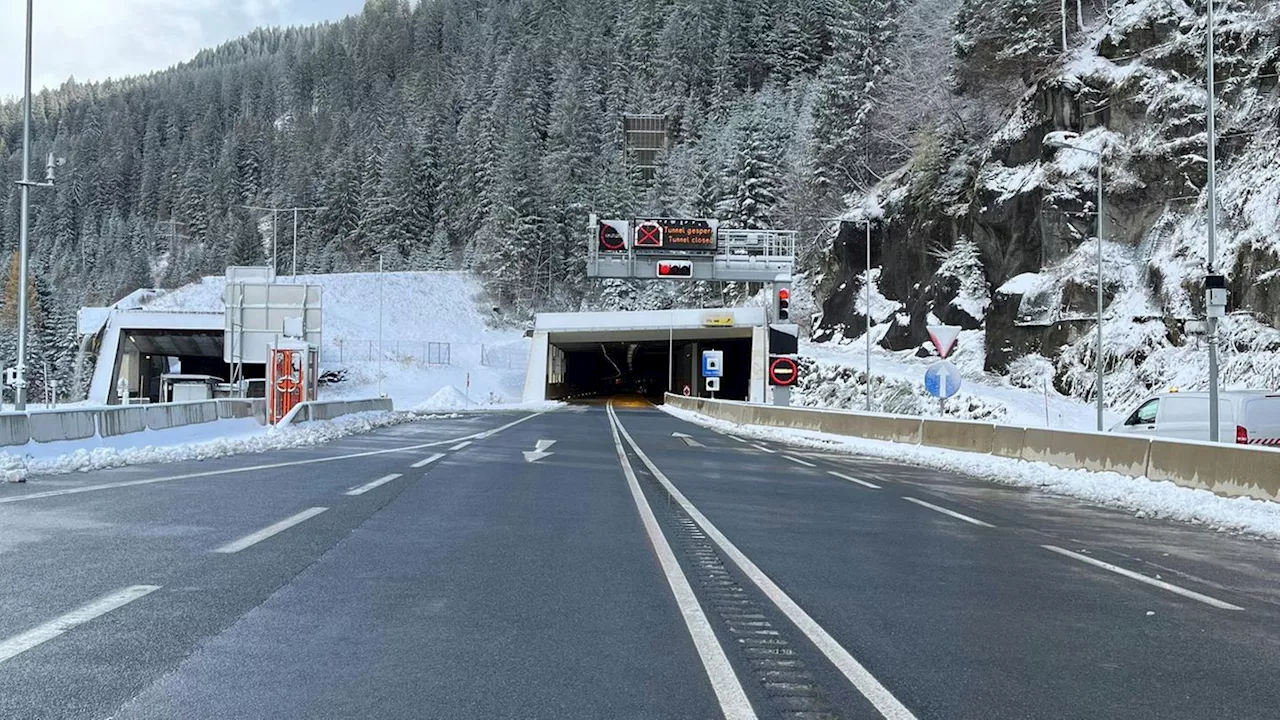 Ost-West-Verbindung: Arlbergtunnel in Österreich nach Sanierung wieder offen