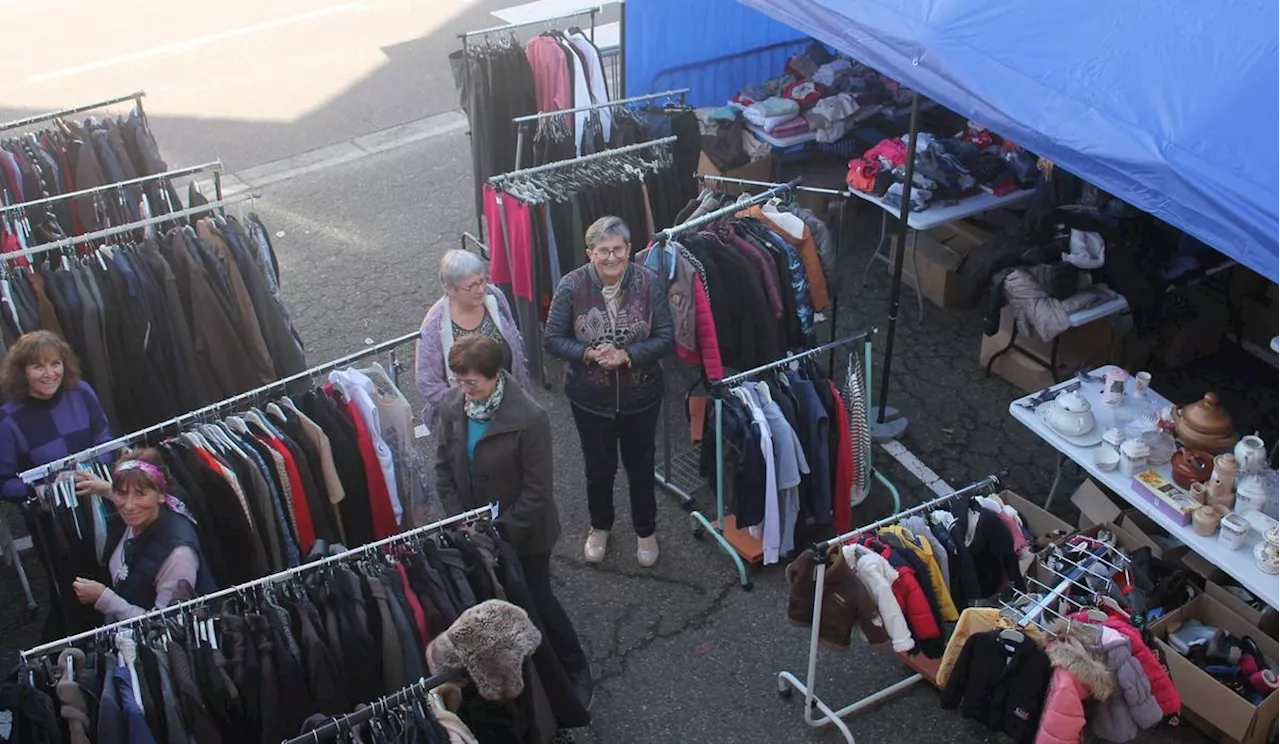 Montfort-en-Chalosse : la grande braderie du Secours catholique