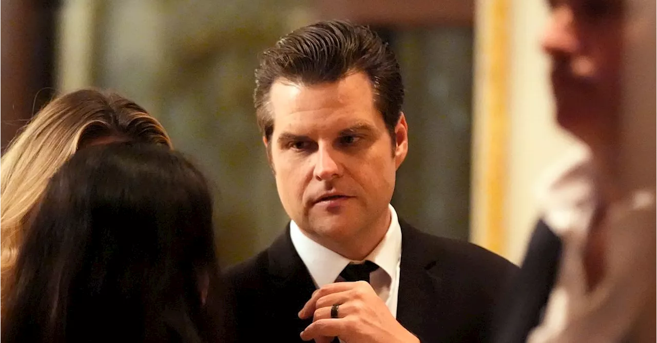 Sexbrottsanklagade Matt Gaetz drar sig ur som Donald Trumps justitieminister