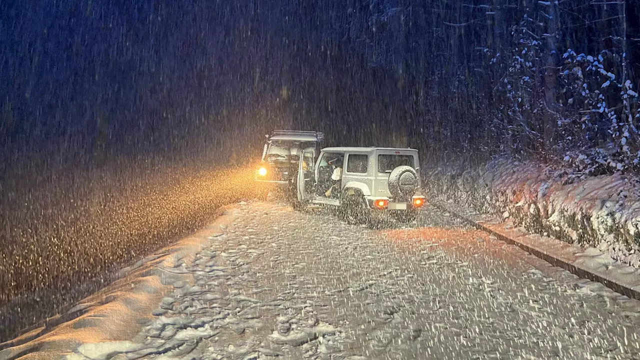 Die Schneefall-Bilanz: Autos mit Sommerpneus, Verletzte und weit über 100 Unfälle auf Ostschweizer Strassen