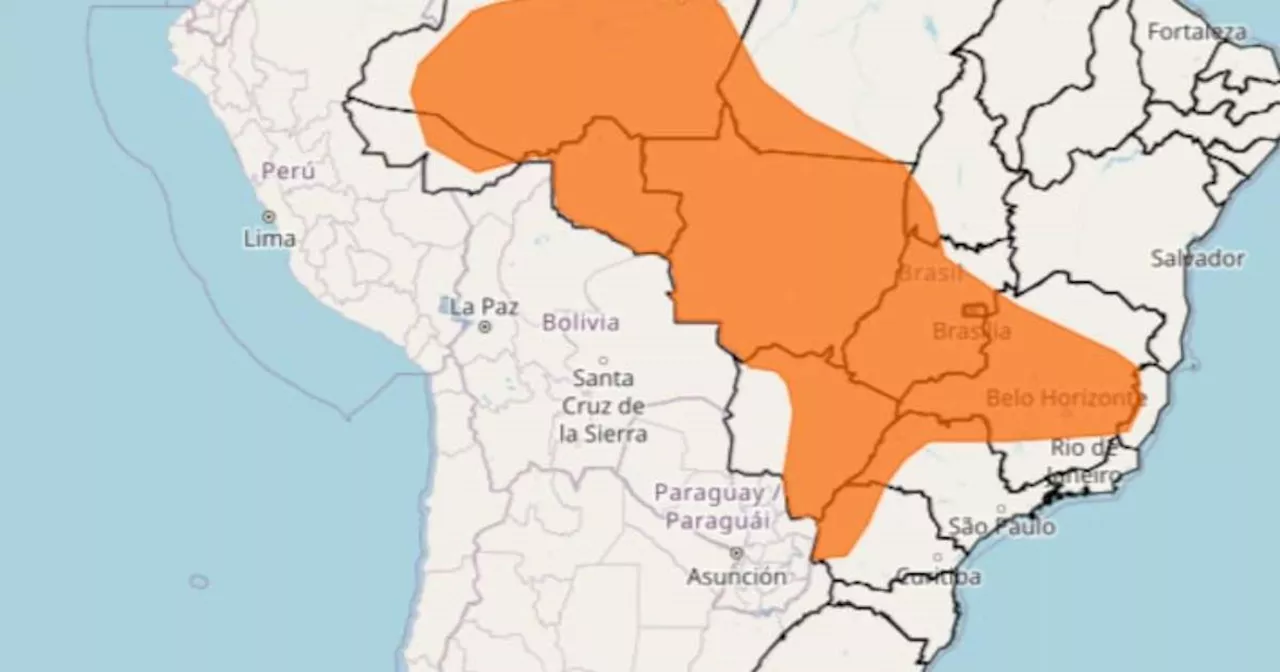 Alerta laranja revela risco de chuvas intensas e ventos de até 100 km/h em 12 Estados; veja quais