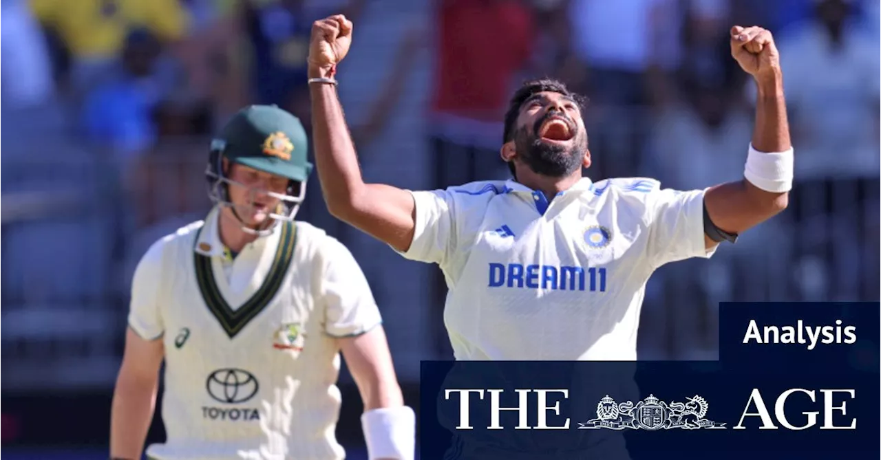 ‘Boom Boom’ Bumrah puts Australia’s batters on the canvas