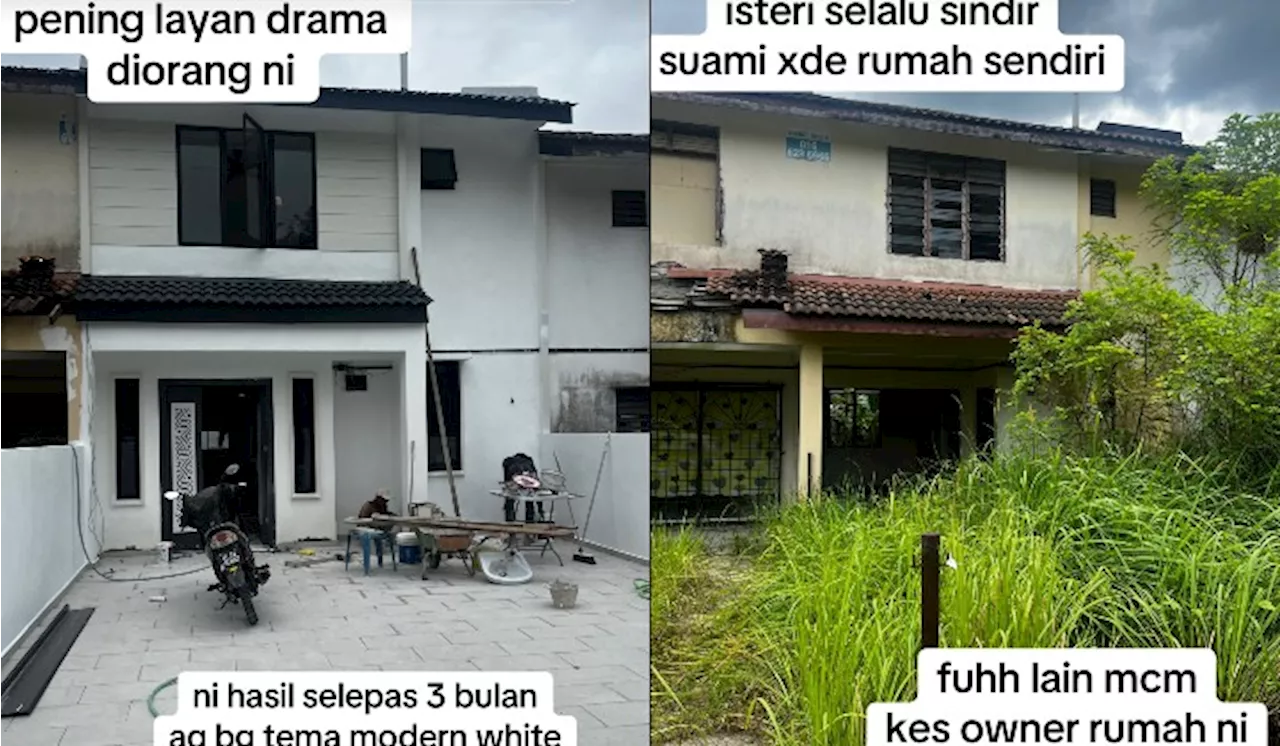 Man’s Sharp Eye Turns RM100K Rundown House In Rawang Into RM358K Home