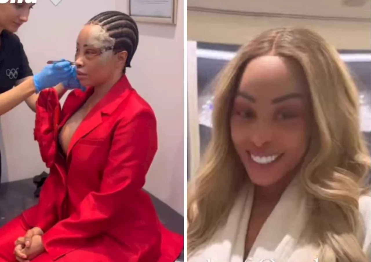 ‘Mbau Li Chong’: Khanyi Mbau gives glimpse of ‘Asian’ face [photos]