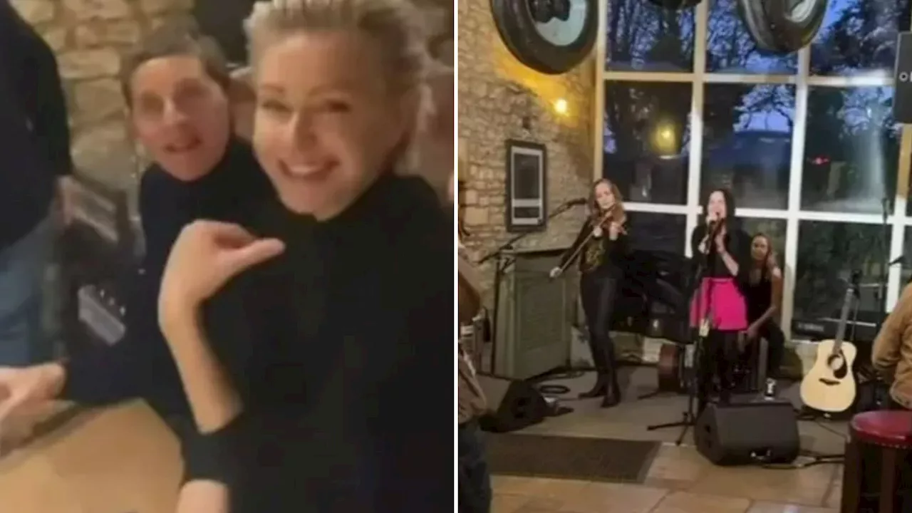 Punters stunned as they spot ‘unrecognisable’ US megastar watching Irish band at Jeremy Clarkson’s pub...