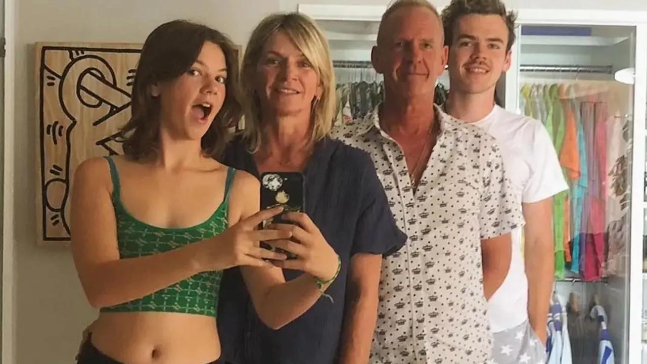 Zoe Ball’s famous son shares emotional tribute and unseen family snaps with Fatboy Slim as she quits BBC R...