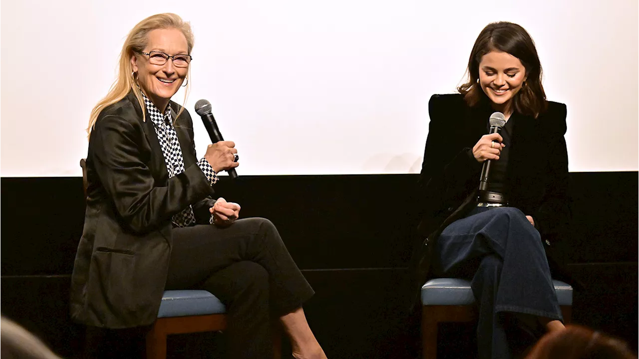 Meryl Streep Hosted ‘Emilia Pérez’ Screening, Q&A With Selena Gomez (Exclusive)