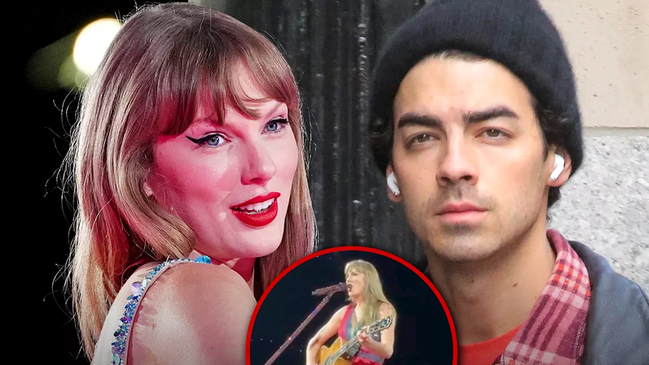Taylor Swift Performs Mash-Up of 2 Joe Jonas Breakup Songs