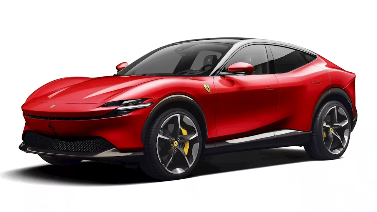 Here’s how we think Ferrari’s first all-electric car will look—yes, we think it’ll be an SUV