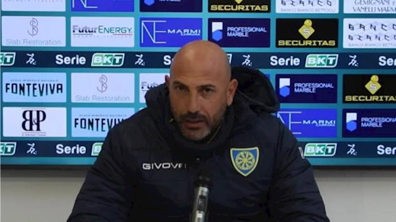 Carrarese, Calabro: 'Son certo che contro il Pisa faremo una grande partita, per far risultato'