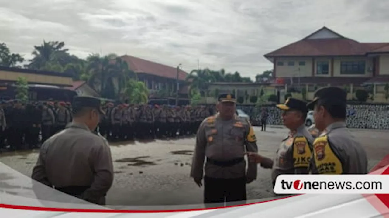 720 Personel BKO Dikerahkan Polda Bengkulu Jelang Pilkada Serentak 2024