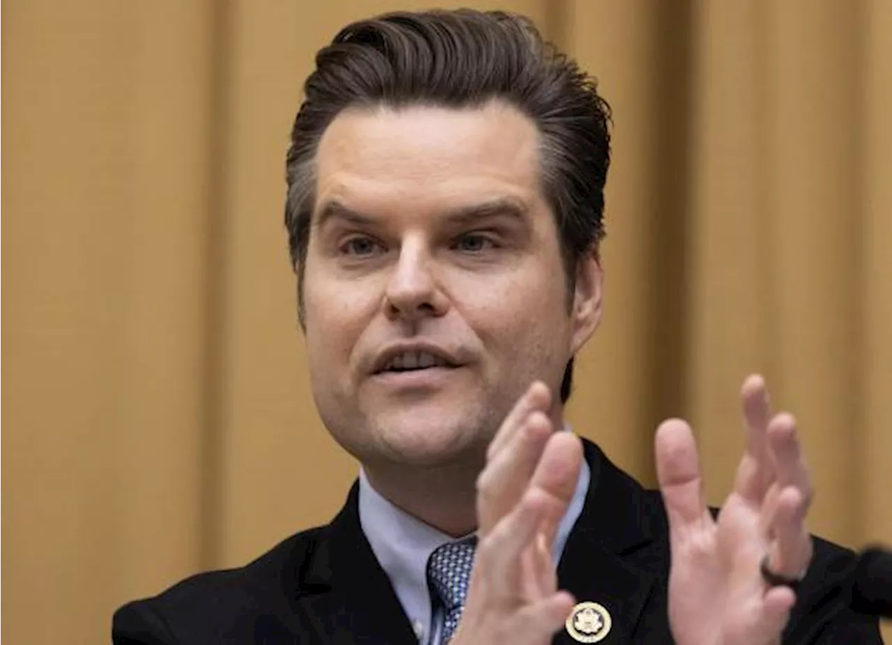 Tras caerse su nominación a fiscal general de Trump, Matt Gaetz descarta volver al Congreso