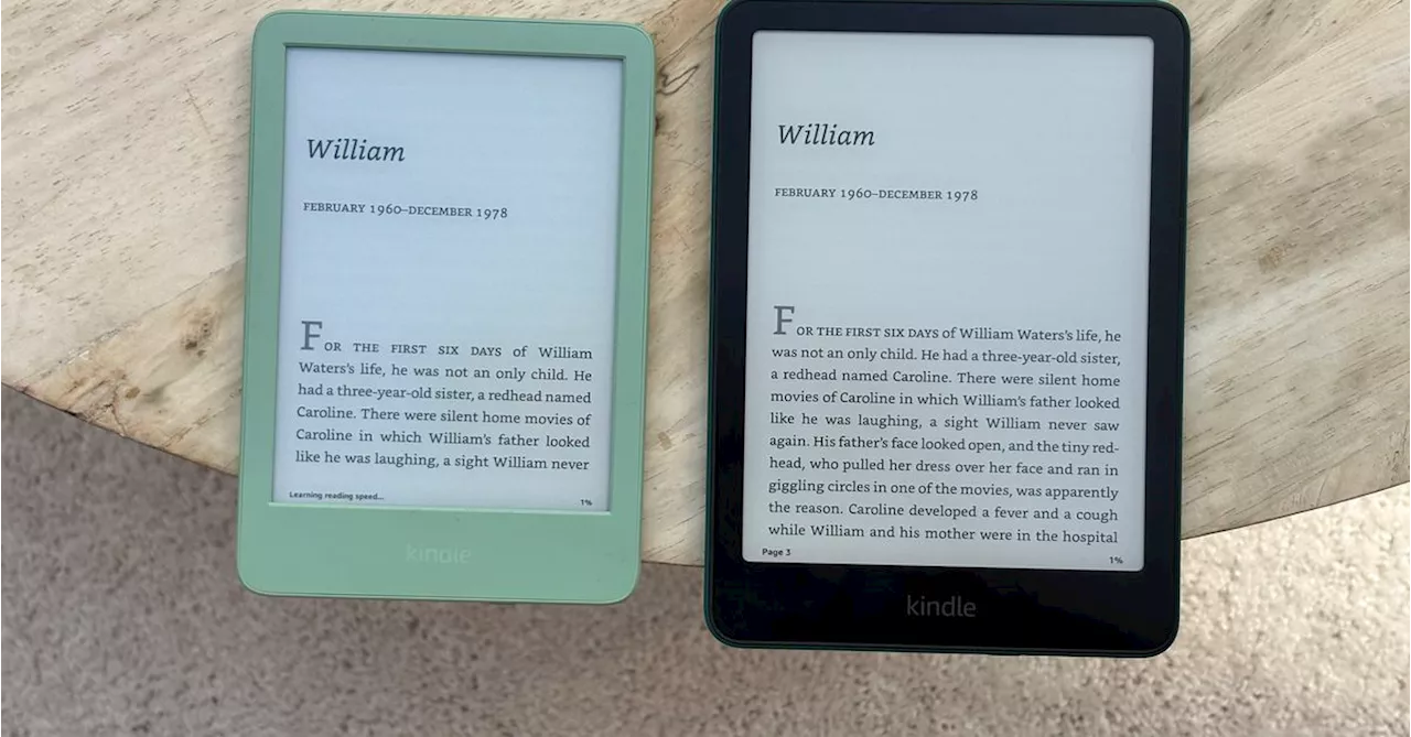 The newest Kindle and Kindle Paperwhite are on sale for the first time