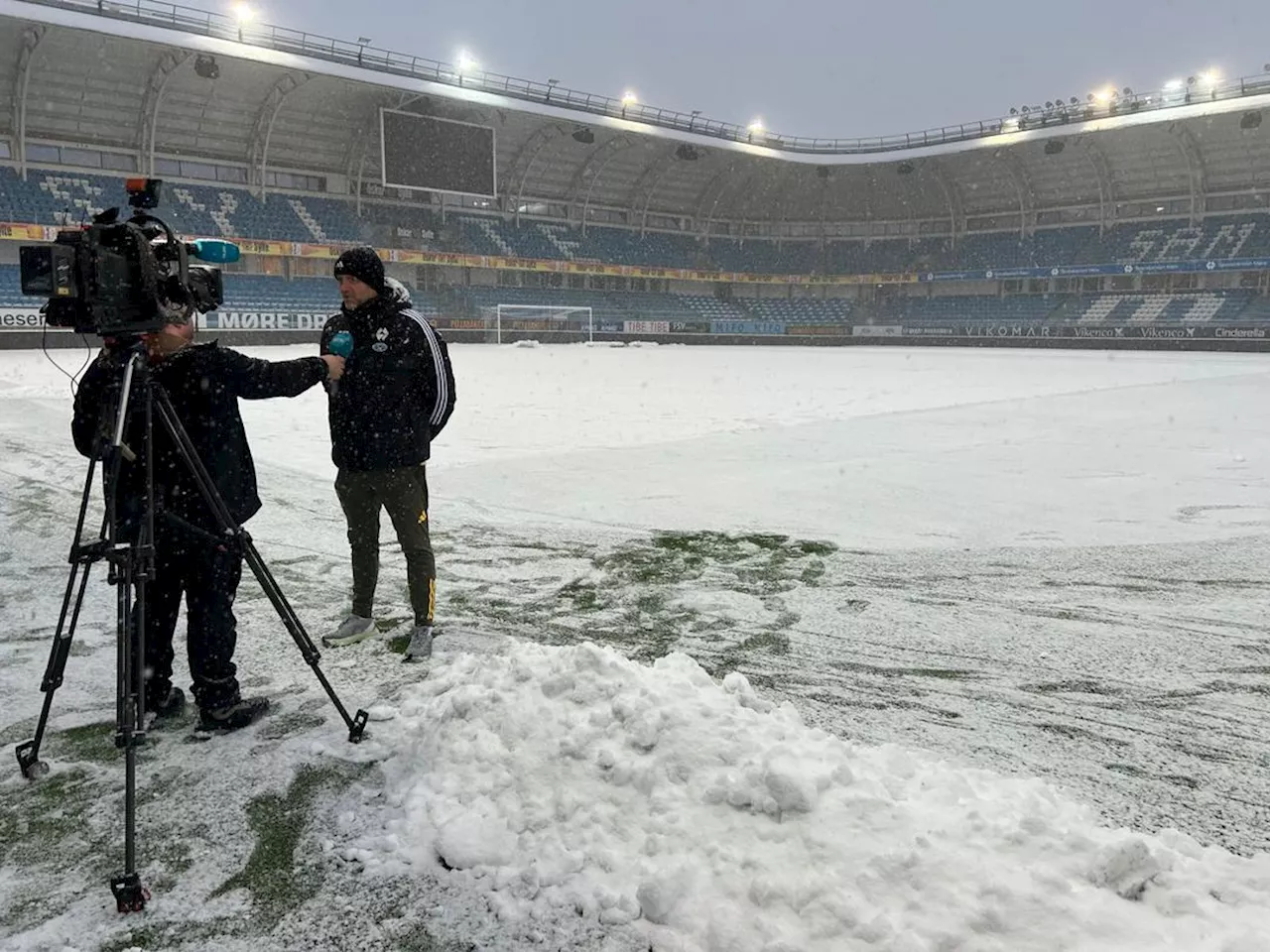 Snøkaos i Molde – NFF lover grønn bane