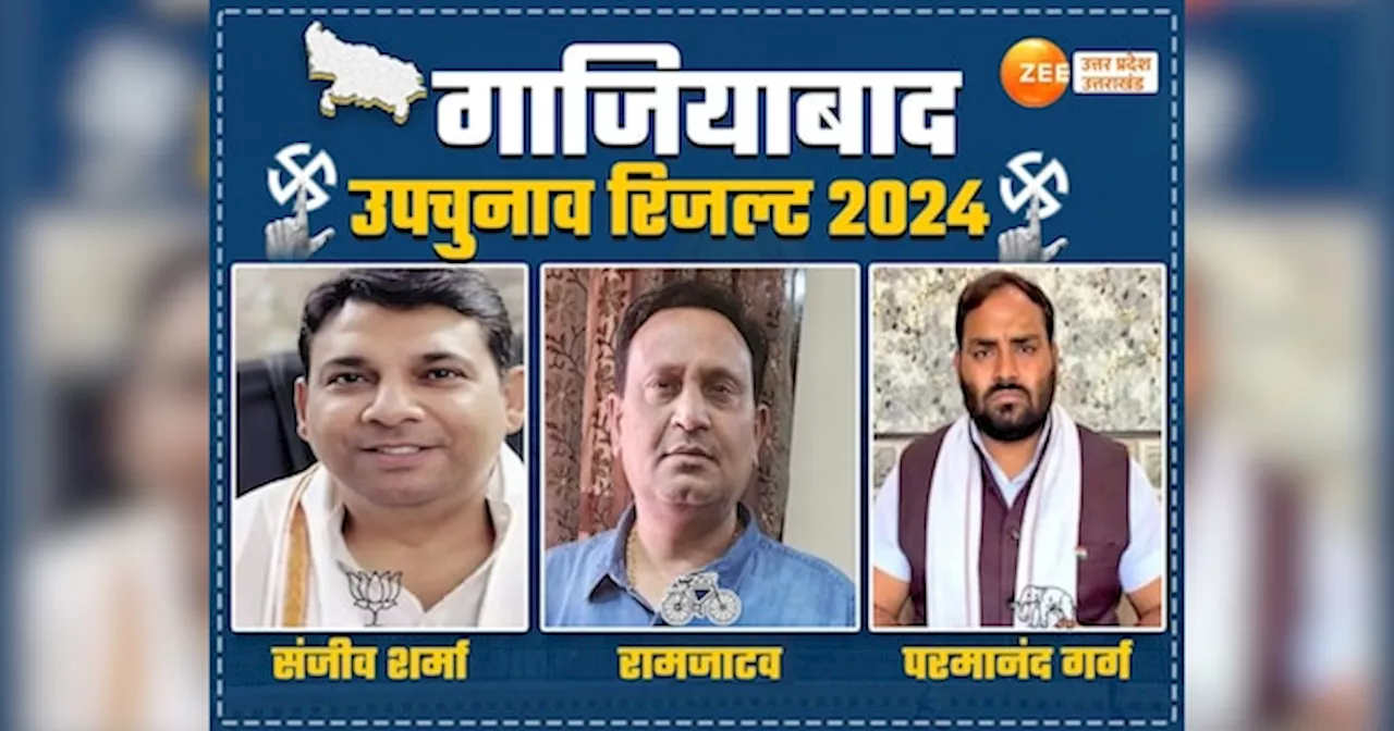 Ghaziabad Election Result 2024: संजीव शर्मा और रामजाटव में कड़ी टक्कर, क्या अपना गढ़ बचा पाएगी बीजेपी