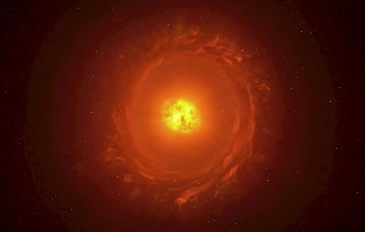 Une étoile colossale capturée dans une galaxie lointaine