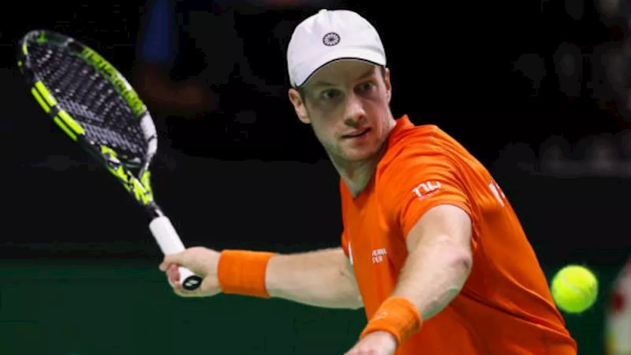 Netherlands lead Germany in Davis Cup semis