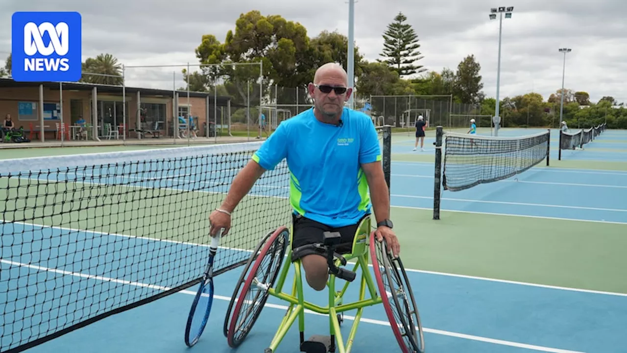 How Perth wheelchair tennis player Wayne Arnott is blazing a trail against able-bodied opponents