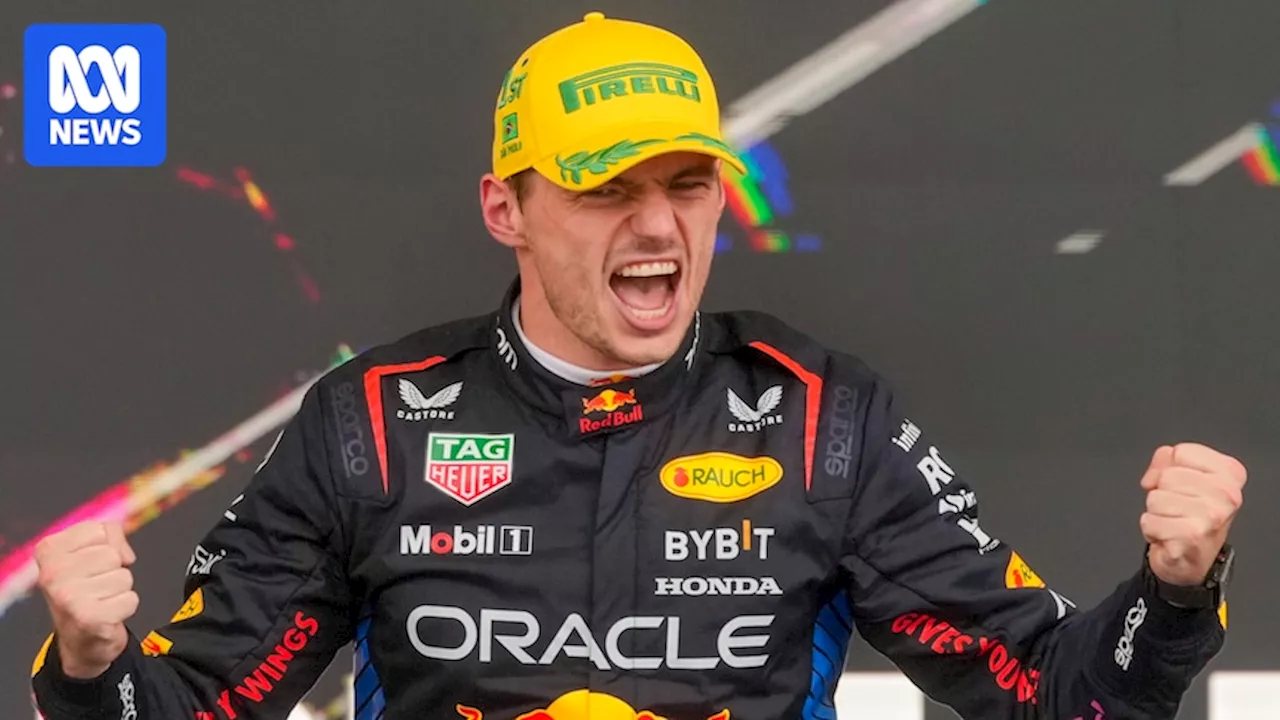 Max Verstappen's path to a fourth F1 world championship