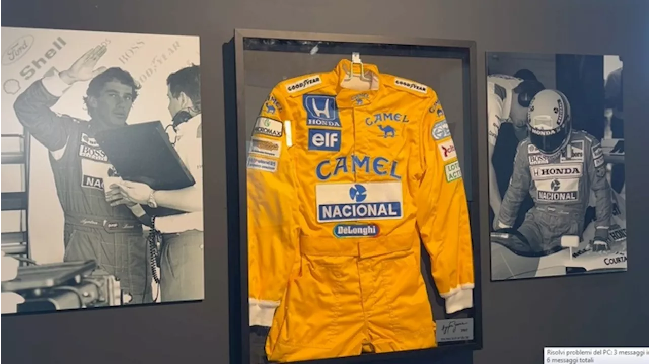 F1: Inaugurata a Siculiana la mostra dedicata ad Ayrton Senna